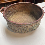 Metal Embossed Planter