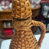 Vintage Hand Wicker Bottle
