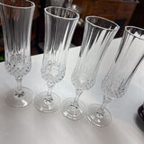 Cristal d'Arques Set of 4 Champagne Flutes