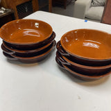 Vulcania Italian Pottery Bowls-Set of 6