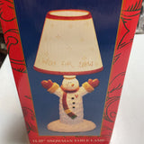 Kurt Adler Snowman Table Lamp