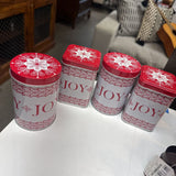 Metal Holiday Tins