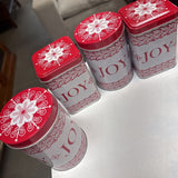 Metal Holiday Tins