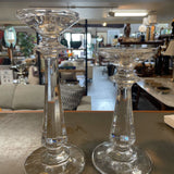 Crystal Candlesticks - Set of 2