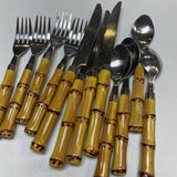 Bamboo Flatware-12 Pieces