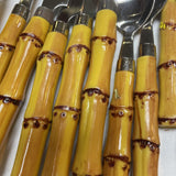 Bamboo Flatware-12 Pieces
