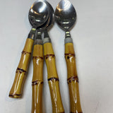 Bamboo Flatware-4 Spoons