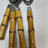 Bamboo Flatware-4 Spoons