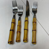 Bamboo Flatware-4 Pieces
