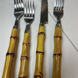 Bamboo Flatware-4 Pieces