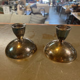 Vintage Oneida Silverplate Candlestick Holders-Set of 2