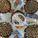 Decoupaged Glass Art Bowl