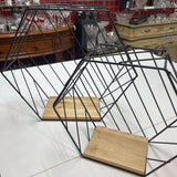 Set of 2 Octagon Wall Shelves