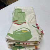 Set of 5 Cloth Napkins-Garden Theme