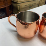 Set of 2 Stainless Steel Moscow Mule Cups