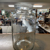 Clear Glass Apothecary Jar
