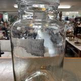 Clear Glass Apothecary Jar