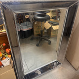 Contemporary Beveled Mirror - As Is