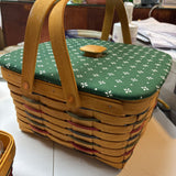 Longaberger Pie Basket with stand