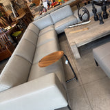 Copenhagen Leather Sectional by AML
