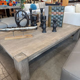 Reclaimed Wood Oversized Coffee Table by RH