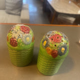 Floral Salt & Pepper