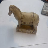 Vintage Glazed Horse Figurines
