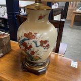 Vintage Floral Lamp