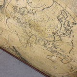 Large Vintage Look World Map