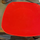 Red Square Plate