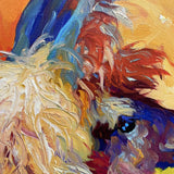 Large Canvas Print Picture of Llama