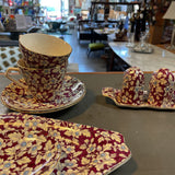 Vintage Royal Albert "Brocade" Tea Set for 2