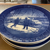 Royal Copenhagen Vintage Holiday Plates