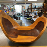 Signed Handcrafted Wood Bowl