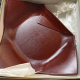 Japanese Laquer Ware Plate w/Folded Corner