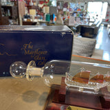 "La Nina" Ship In a Bottle Mayflower Glass