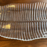 Large Leaf Glass Tray