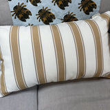 Pottery Barn Striped Pillow