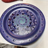 Pottery Plate Purple