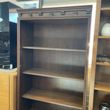 Wood Bookcase w/Crown Top Detail
