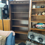 Wood Bookcase w/Crown Top Detail