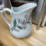 B.I.A. Ceramic Flower/Fruit Pitcher