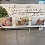 Generations of Love 3 photo frame