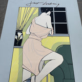 Patrick Nagel 1978 L.E. "Just Looking" Poster
