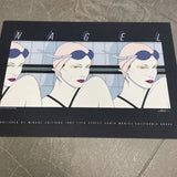 Patrick Nagel 1979 "Swimmers" Poster