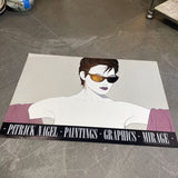 Patrick Nagel 1983 "Sunglasses" Mirage Poster