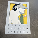 Patrick Nagel Silver Sunbeam Gallery Poster