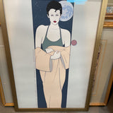 1980 Patrick Nagel "Standing Lady"