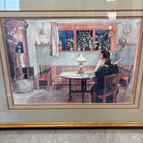 When the Children Have Gone to Bed By Carl Larsson