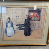 Mother and Daughter By Carl Larsson